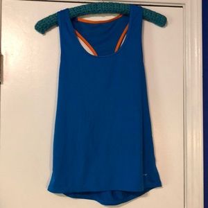 OrangeTheory Racerback Tank Blue & Orange